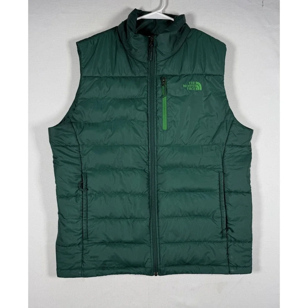 The North Face Aconcagua 550 Goose Down Puffer Vest Mens Large Outdoor Hiking